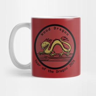 Year of the Dragon 2024 Wood Dragon Mug